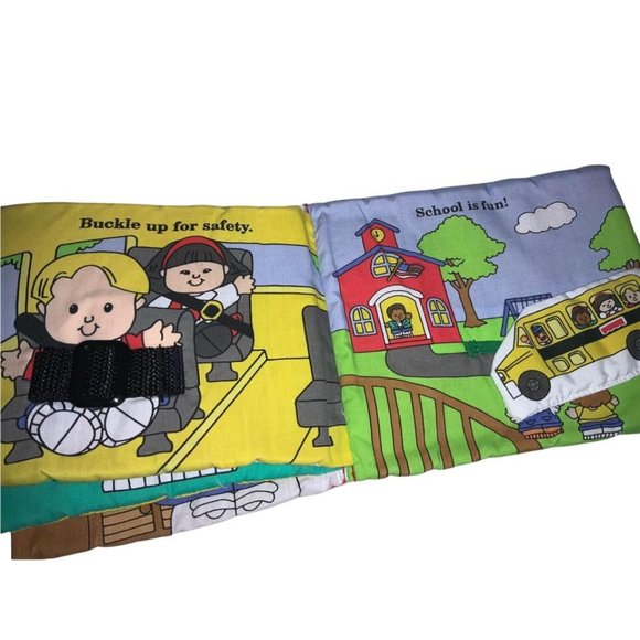 Fisher Price Soft Play Cloth Book - Picture 4 of 7